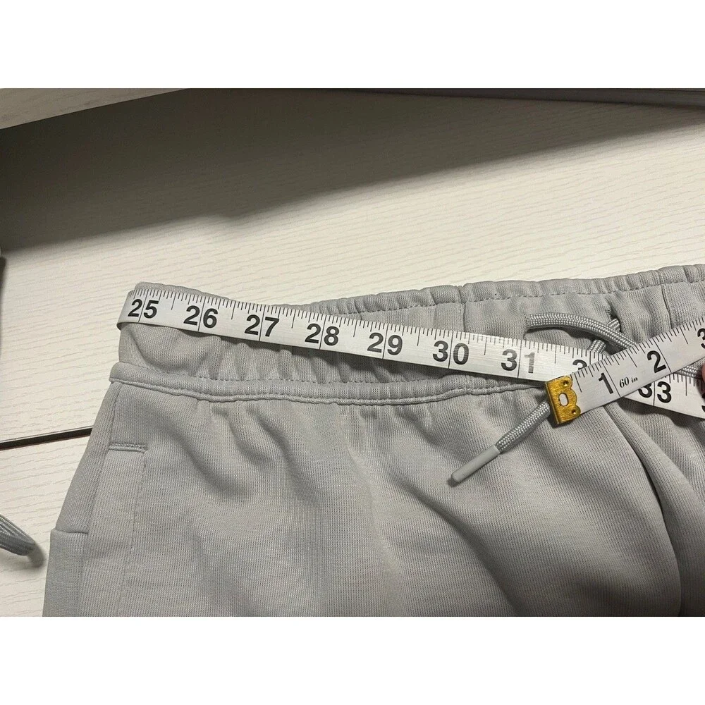 NWT Youth Boy Knit Shorts Sz XL (14-16) Silver Gray